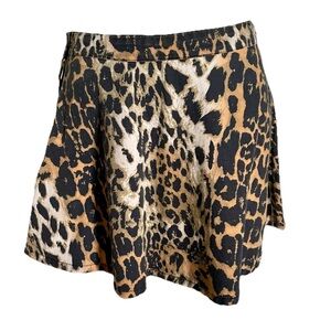 ALICE in the EVE Cheetah LEOPARD Print MINI SKIRT XS